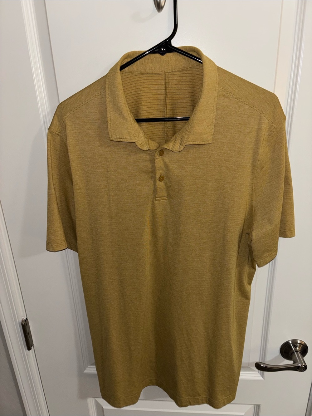 lululemon athletica Men's Polo in Mustard Yellow - Size L